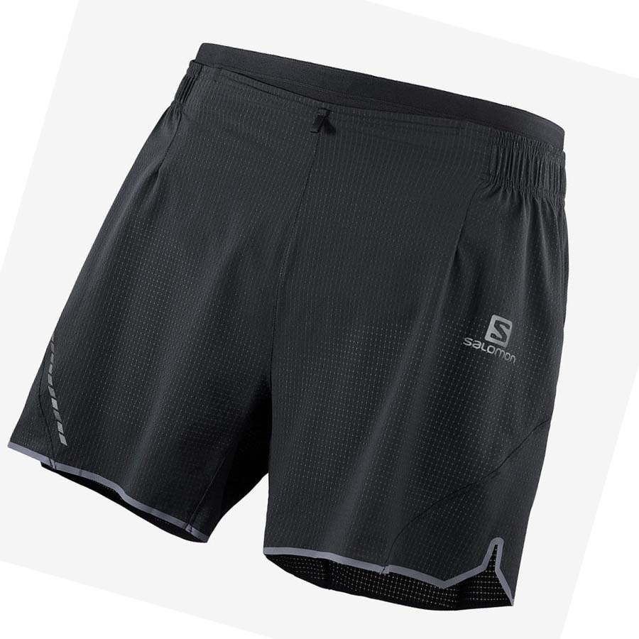 Bermudas Salomon SENSE AERO 5\'\' Hombre Negros | MX 3158AHK